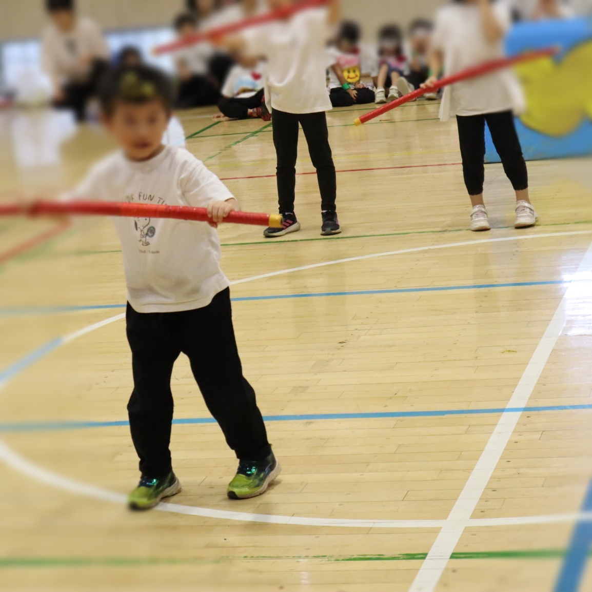 ♪ 10回 ごしごし♪ 「あっ 白くなってるよ」